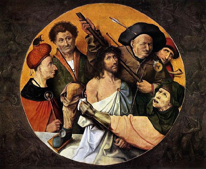 Hieronymus Bosch Christ Crowned with Thorns. France oil painting art